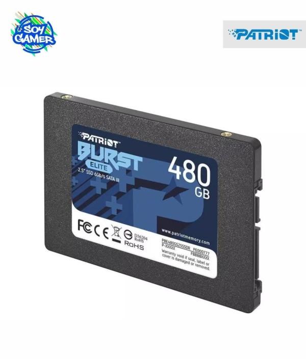 Disco SSD Patriot Burs Elite 480 GB S3