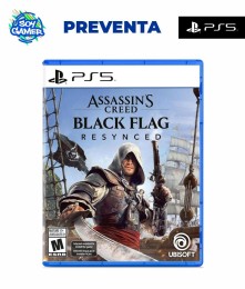 PREVENTA Assassins Creed Black Flag Resynced PS5 (LANZAMIENTO 09/07/26]