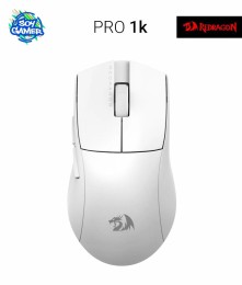 Mouse Redragon M916W King PRO 1K Blanco