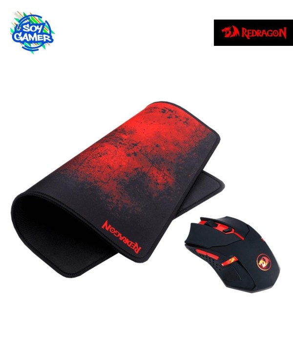Combo Redragon Mouse + Mousepad M601WL-BA