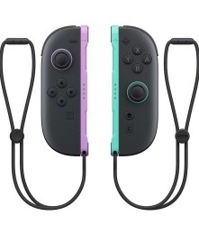 Joy con Violeta Y Verde Pastel Switch 2