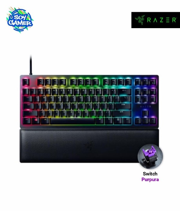 Teclado Razer Huntsman V2 Tenkeyless Switch Purple