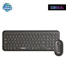 Combo Soul Teclado y Mouse Office CW250 Negro
