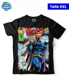 Remera RU355 The Boys Negra XXL