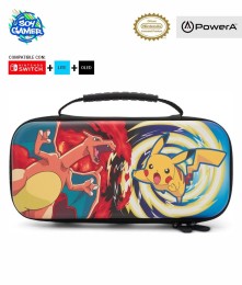 Funda rigida PowerA 7192 Pikachu vs Charizard