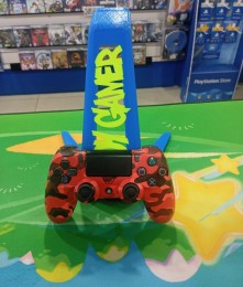 USADO Joystick PS4 Rojo Camuflado