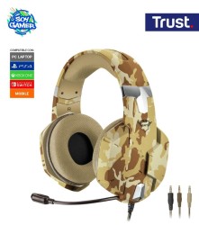 Headset Trust Carus Camuflado Desert