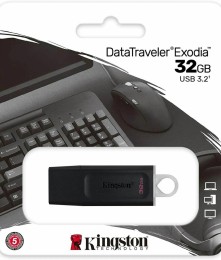 Pendrive Data Traveler Exodia 32GB 3.2 Kingston