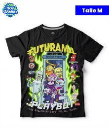 Remera RU300 Futurama Negra M