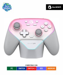 Joystick Gamesir Super Nova Multipl. Inalambrico con base carga Rosa