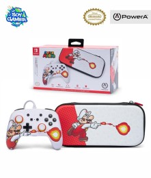 Combo Joystick PowerA + Funda Mario Switch