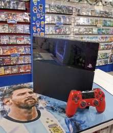 USADA Consola Ps4 Fat 500 GB + Joystick Generico Rojo