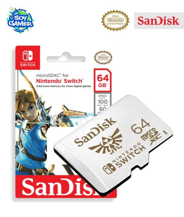 Memoria Micro SD 64GB Switch