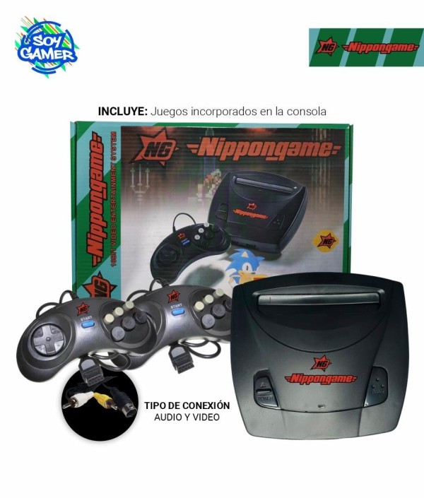 Consola Sega Nippon Games + juegos