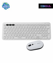 Combo Soul Teclado y Mouse Office CW250 Blanco