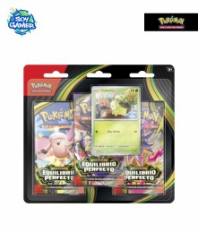 TCG Mega Evo Perfect Order 3 Pack Blister SPA