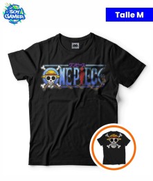 Remera RU332 One Piece Negra M