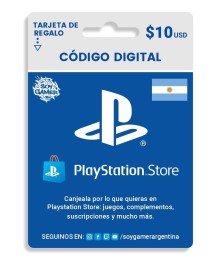 PSN 10 USD CUENTA ARGENTINA PS4 - PS5