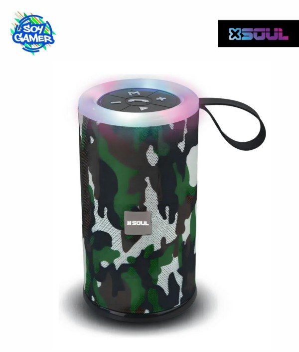 Parlante BT Soul Party Round Camu