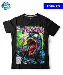 Remera RU231 Venom Negra XS