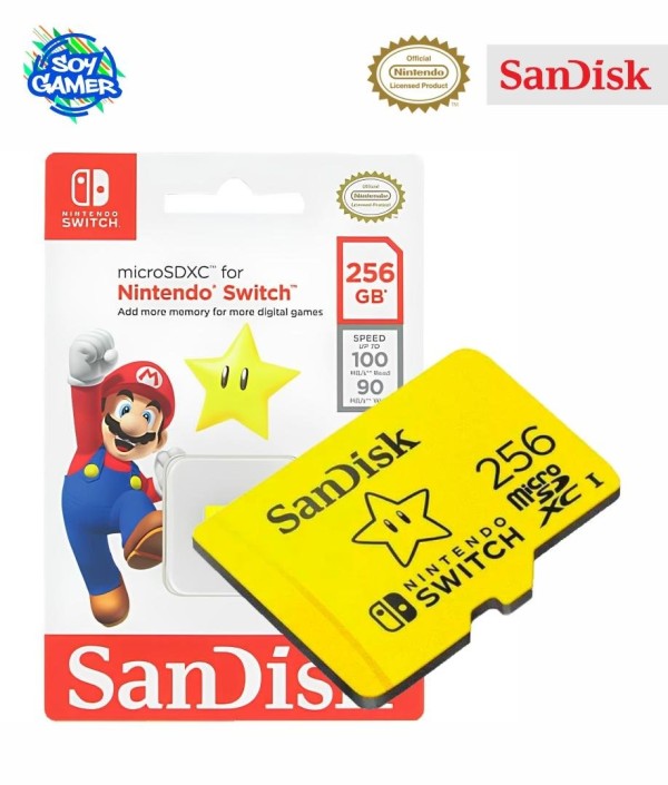 Memoria Micro SD 256GB Switch