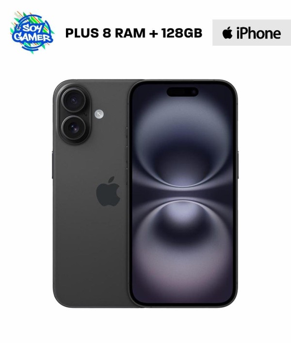 Celular Iphone 16 PLUS 128GB Negro