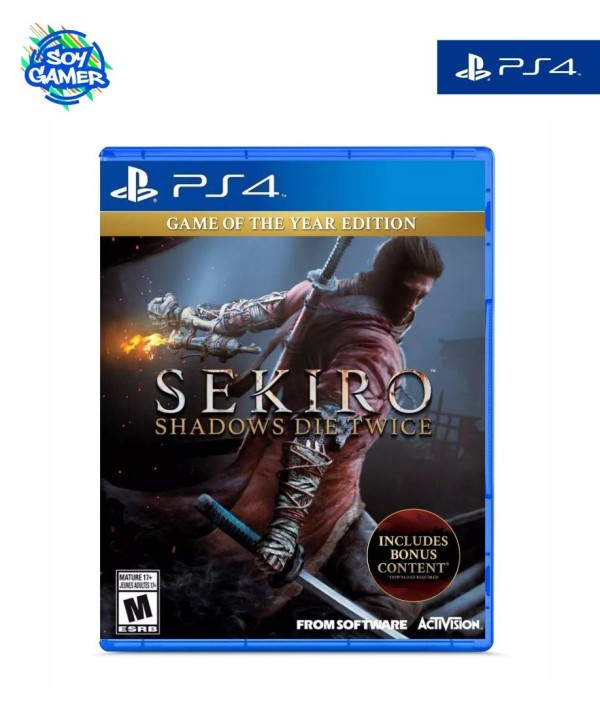 Sekiro Shadows Die Twice GOTY PS4