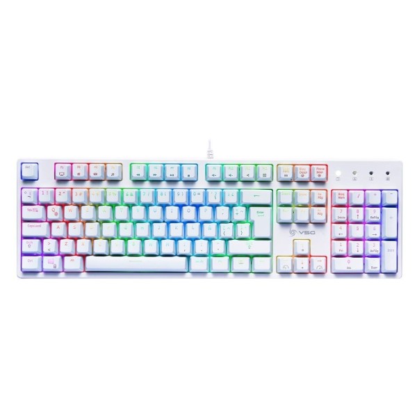 Teclado VSG Alnilam Blanco Switch Azul
