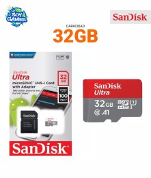 Memoria Micro SD 32GB Sandisk ULTRA
