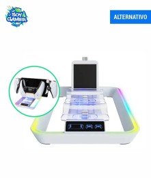 Base Cargadora Dual RGB Joy + Portal YZC504 PS5